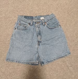 Relaxed Fit Denim Shorts